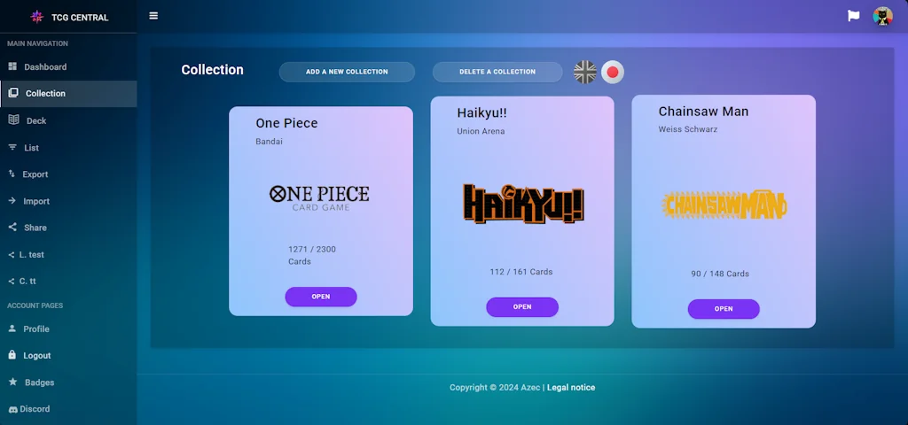 TCG CENTRAL screenshot 3 of 5