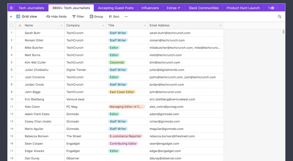Tech Blogs List screenshot 2 of 3