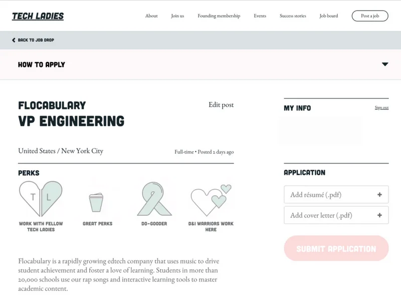 Tech Ladies screenshot 1 of 2