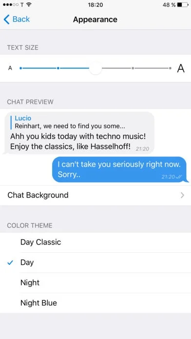 Telegram X screenshot 1 of 4