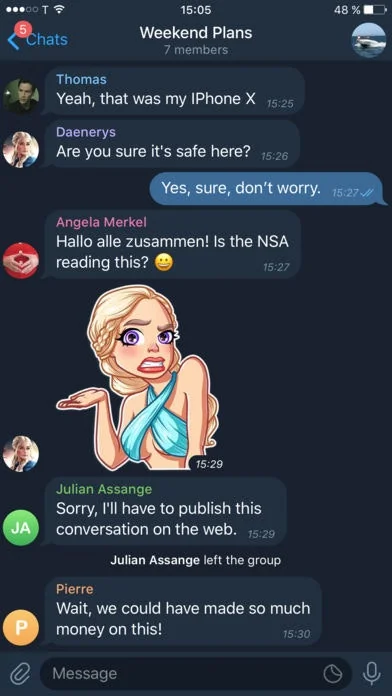 Telegram X screenshot 3 of 4