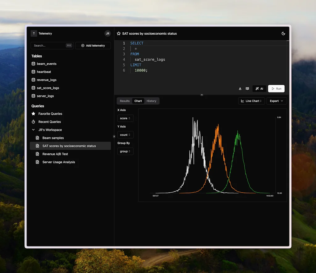 Telemetry screenshot 2 of 6