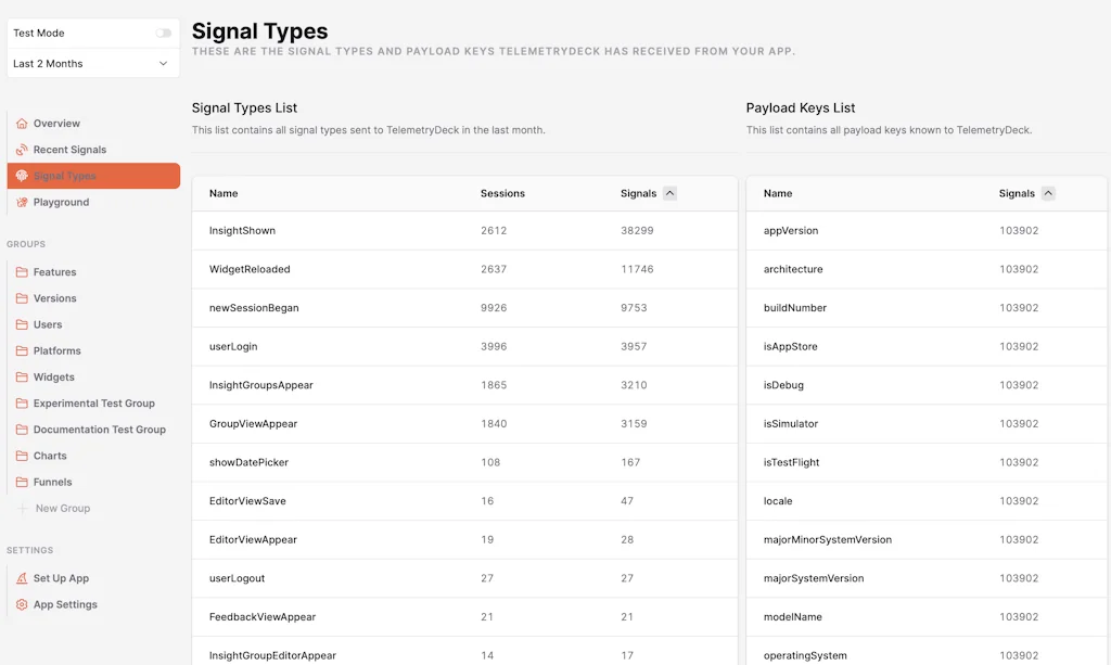 TelemetryDeck screenshot 8 of 9