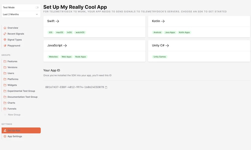 TelemetryDeck screenshot 9 of 9