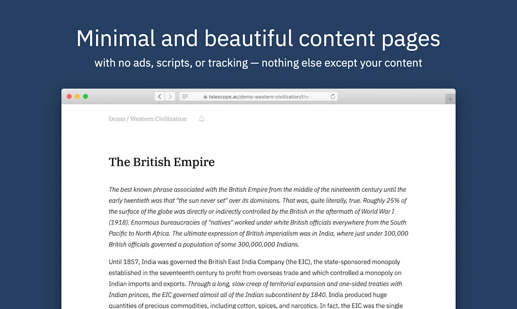 Telescope screenshot 1 of 5