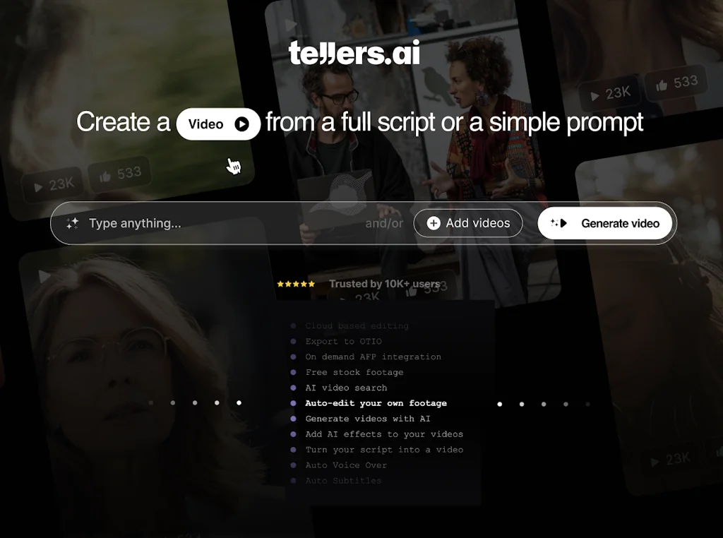 Tellers.ai screenshot 1 of 5