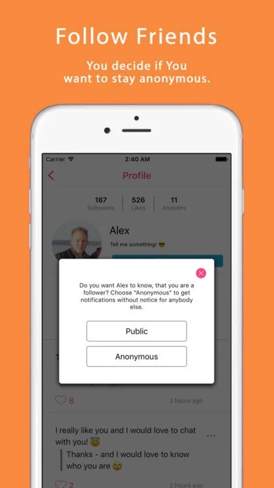 Tellonym screenshot 1 of 4