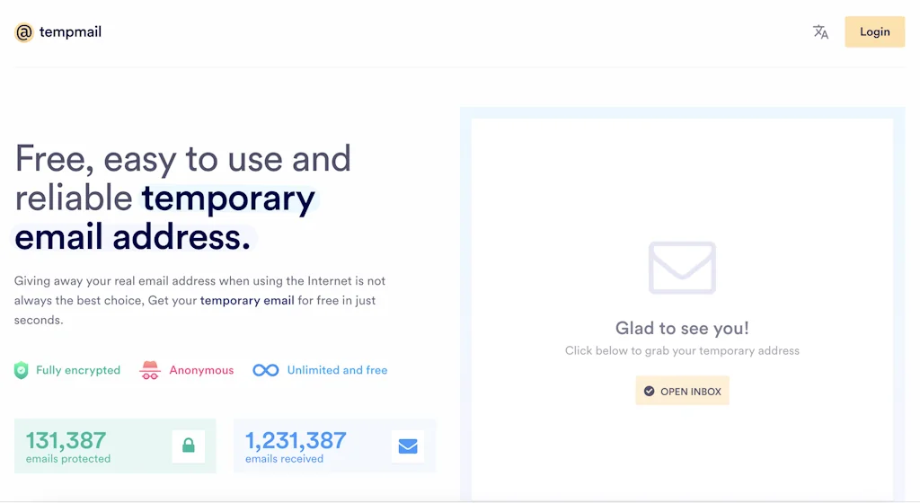 Temp Mail screenshot 2 of 2