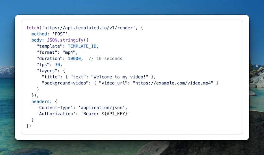 Templated screenshot 2 of 4