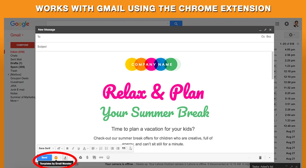 Templates by Email Monster screenshot 2 of 4