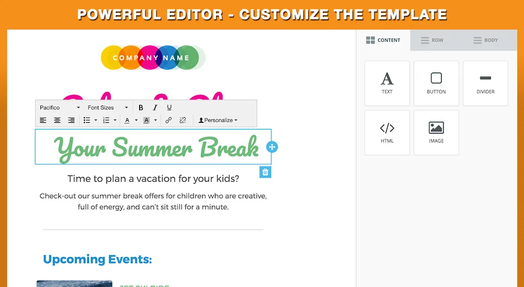 Templates by Email Monster screenshot 3 of 4