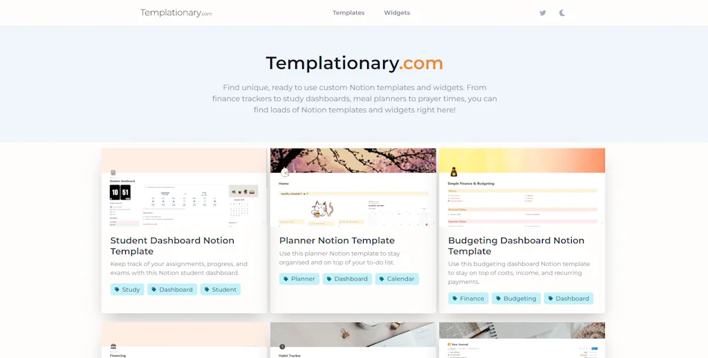 Templationary screenshot 1 of 5