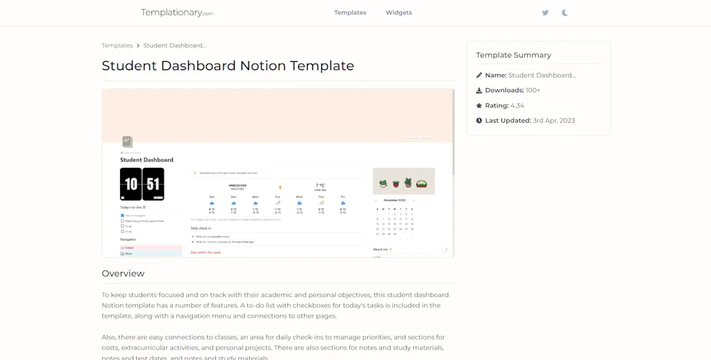 Templationary screenshot 3 of 5