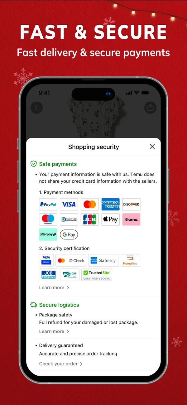 Temu screenshot 8 of 9