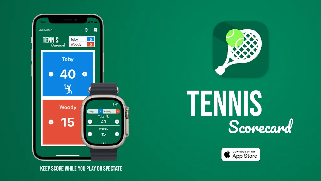 Tennis Scorecard screenshot 1 of 3