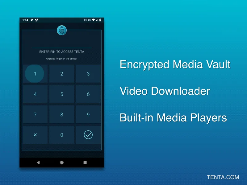 Tenta VPN Browser + Ad Blocker and Downloader screenshot 4 of 6