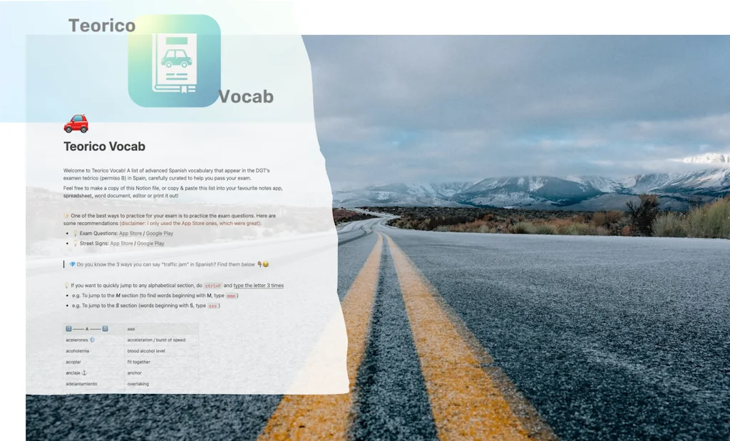 Teorico Vocab screenshot 3 of 3