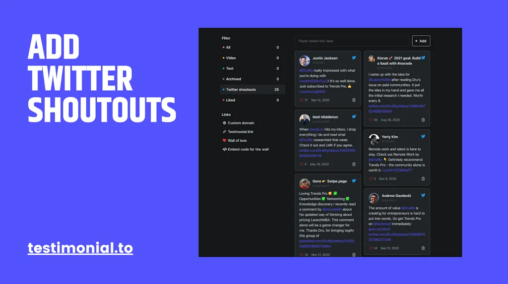 Testimonial screenshot 4 of 7