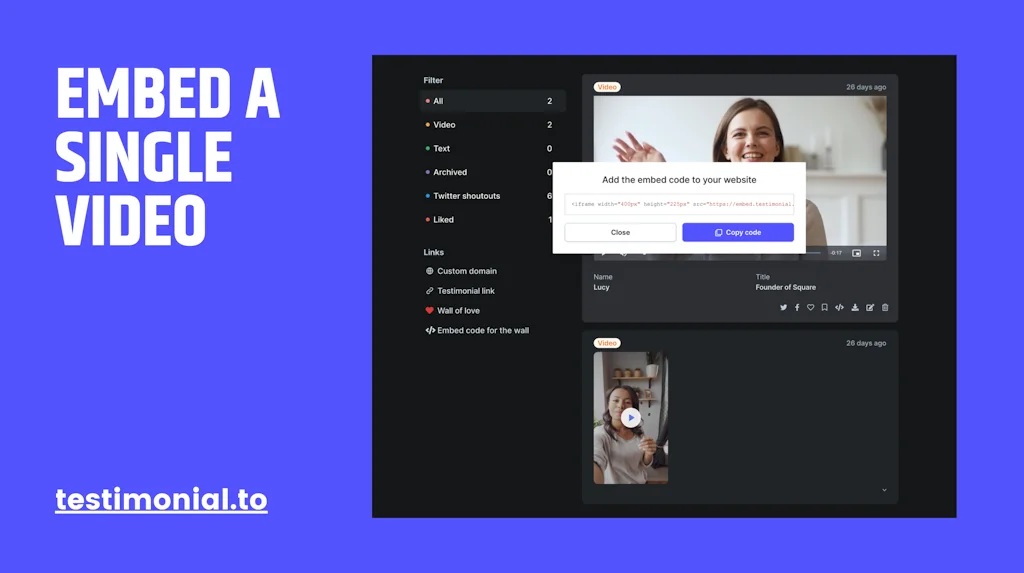 Testimonial screenshot 5 of 7