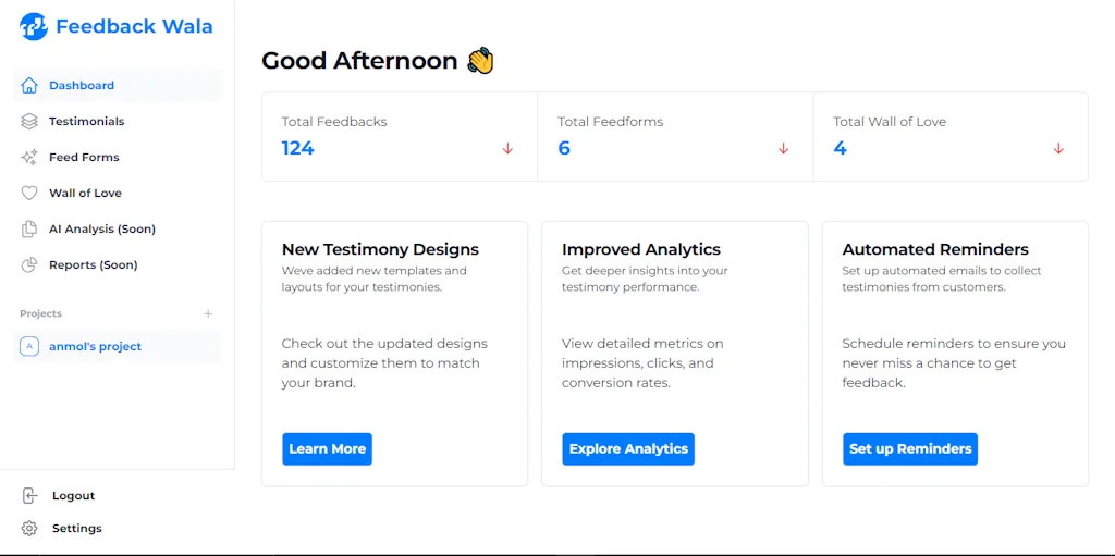 Testimonify screenshot 4 of 5