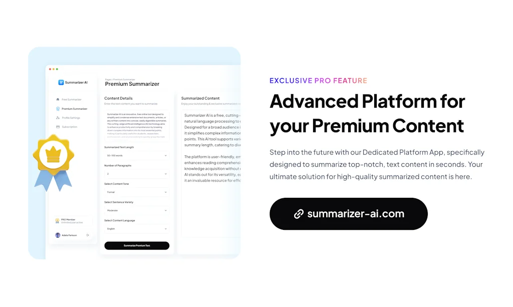 Text Summarizer AI screenshot 4 of 6