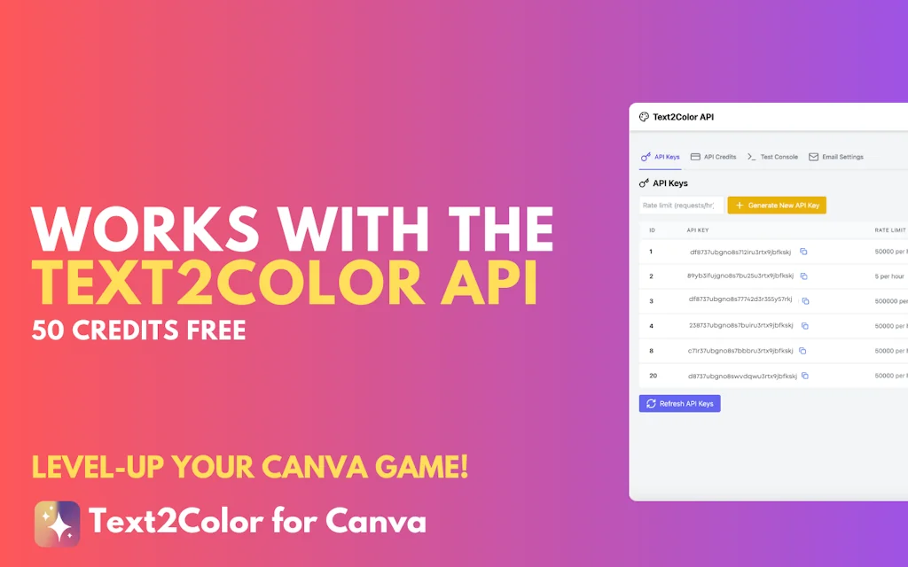 Text2Color for Canva screenshot 3 of 3