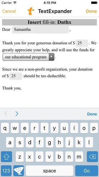 TextExpander screenshot 8 of 11