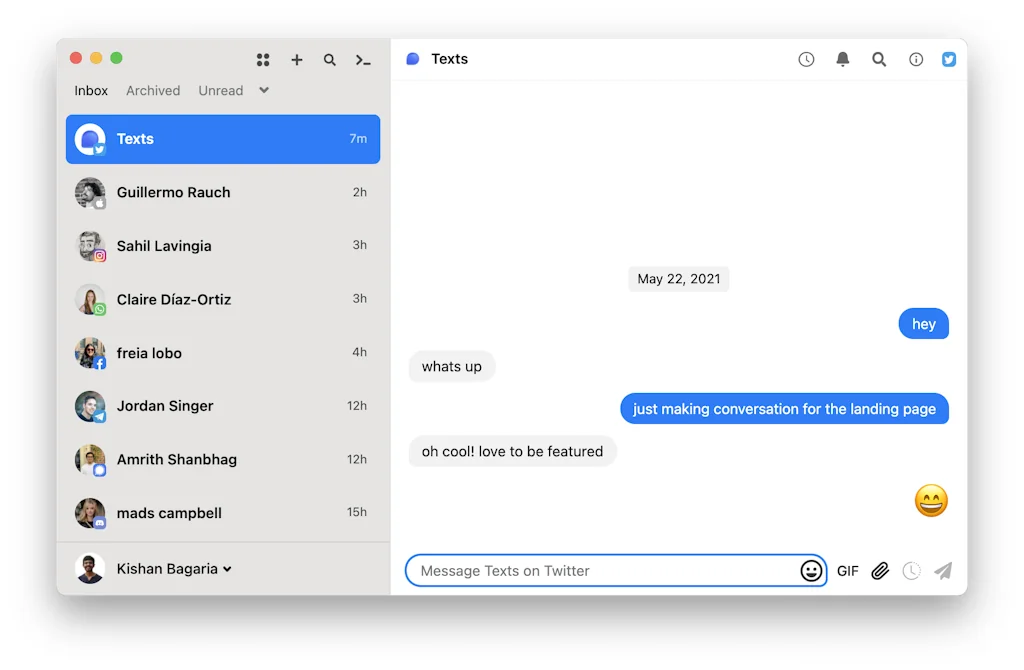 texts.com screenshot 1 of 3