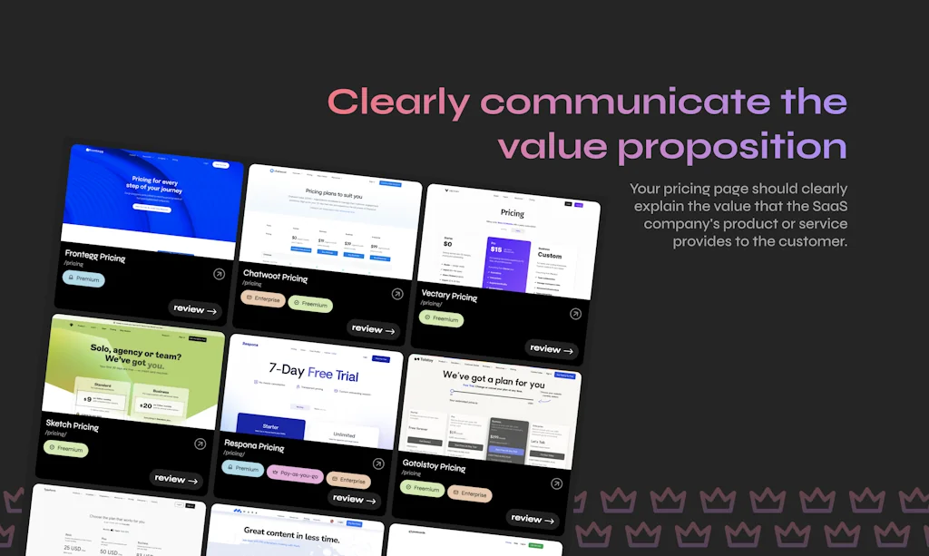 The Best Pricing Page Ideas screenshot 3 of 3