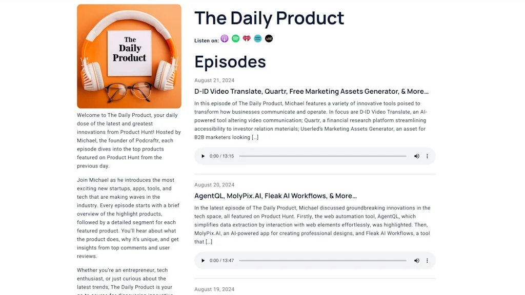 The Daily Product screenshot 3 of 3