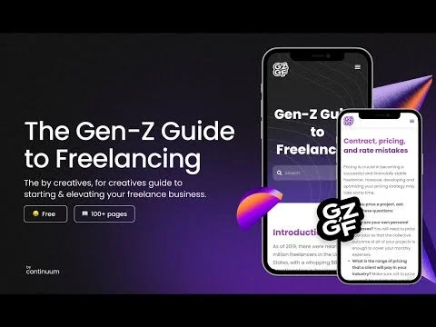 The Gen-Z Guide to Freelancing by Continuum screenshot 1 of 4