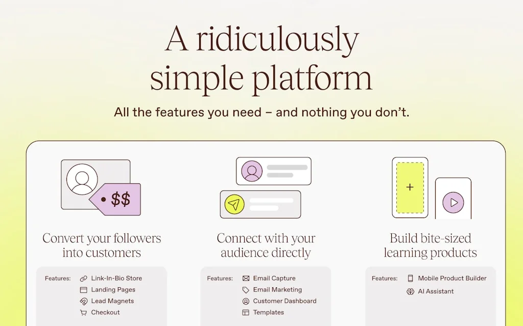 The Leap by Thinkific screenshot 2 of 7