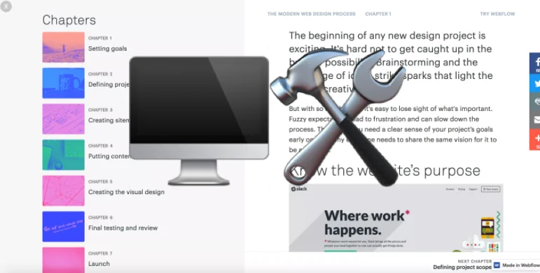 The modern web design process screenshot 1 of 4