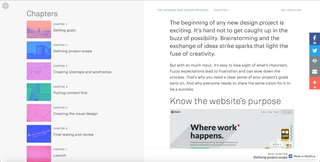 The modern web design process screenshot 2 of 4