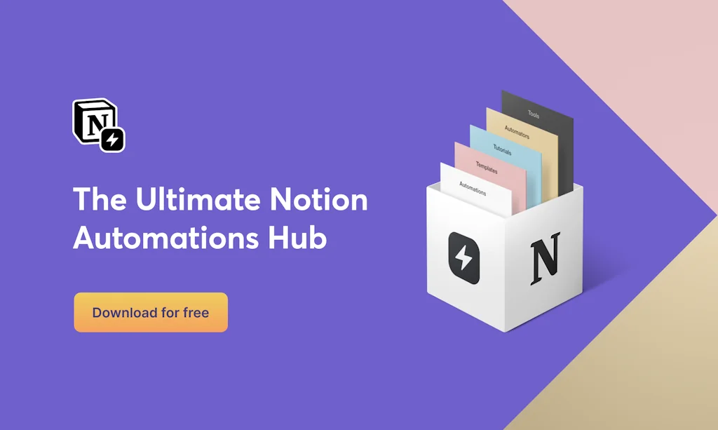 The Notion Automation Hub screenshot 2 of 6