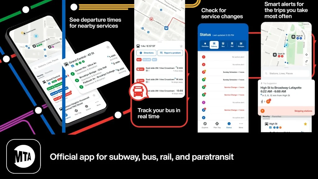 The Official MTA App screenshot 1 of 3
