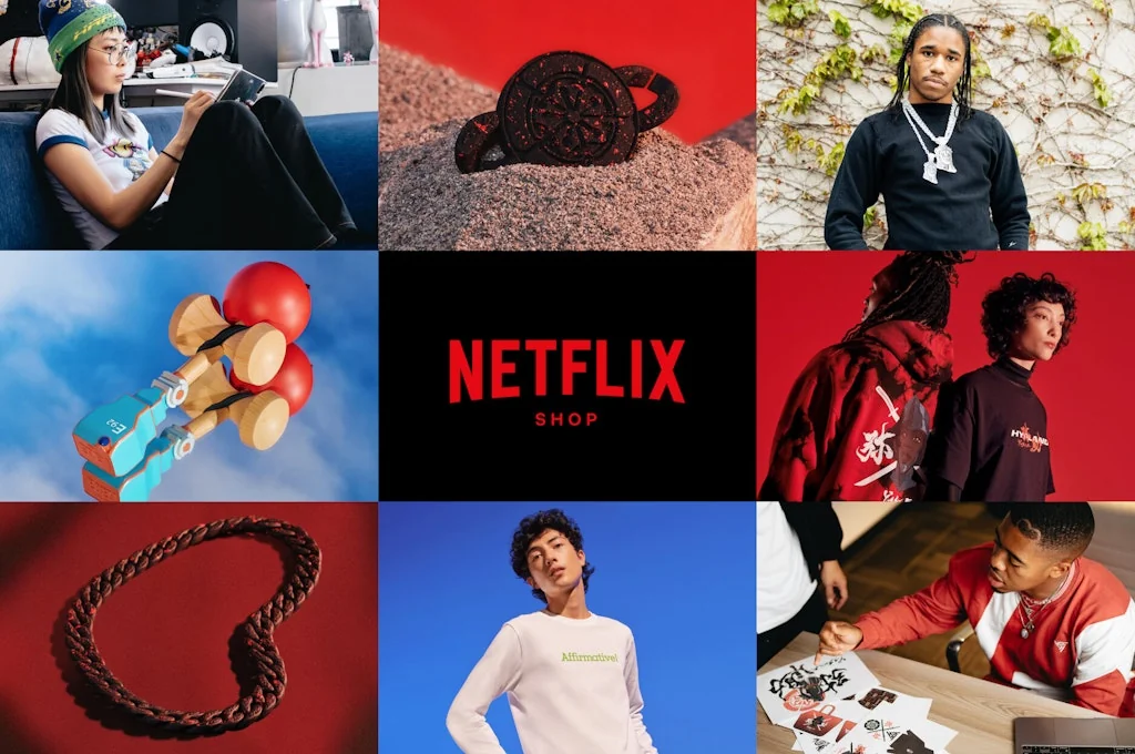 The Official Netflix Merch Shop screenshot 1 of 5