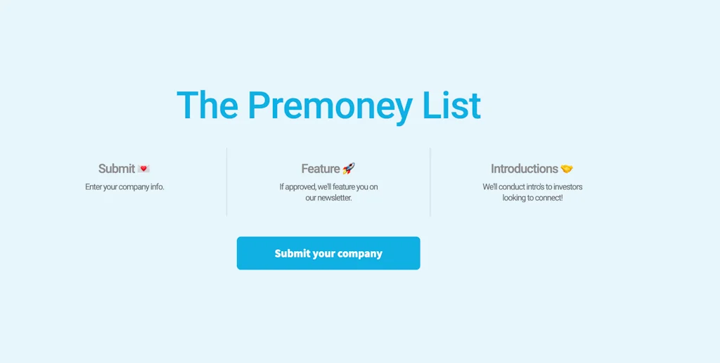 The Premoney List screenshot 2 of 4