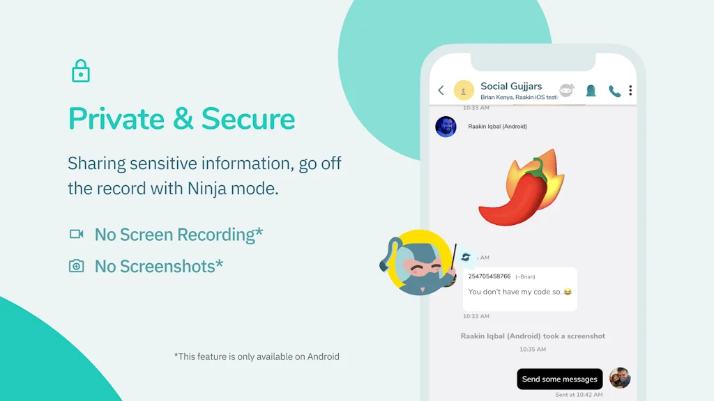 The Social App - Paid Group Chat screenshot 4 of 6