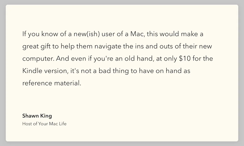 The Ultimate Mac User Book screenshot 10 of 11