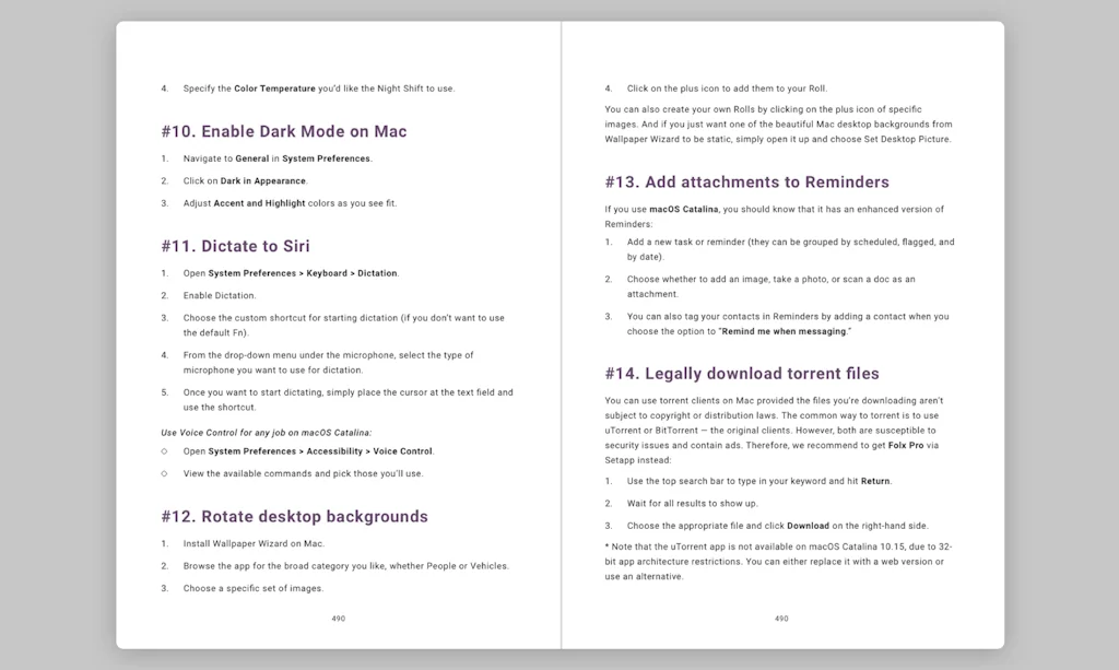 The Ultimate Mac User Book screenshot 6 of 11