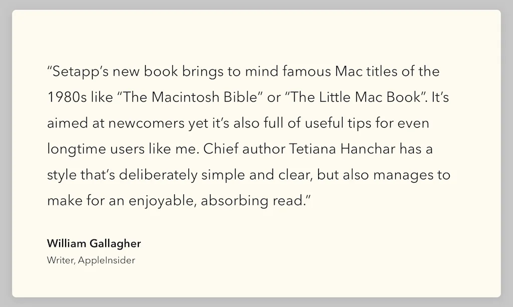 The Ultimate Mac User Book screenshot 7 of 11