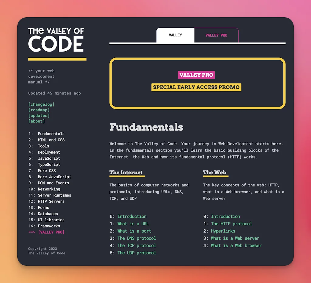 The Valley of Code screenshot 1 of 3