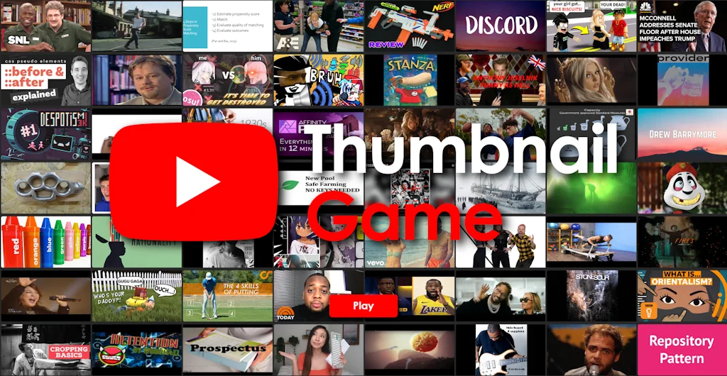 The YouTube Thumbnail Game screenshot 2 of 3