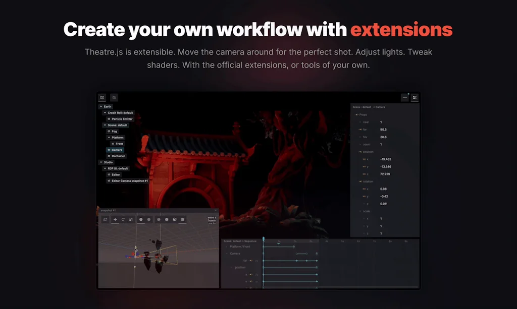 Theatre.js screenshot 4 of 6