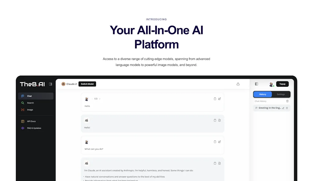 TheB.AI screenshot 1 of 3