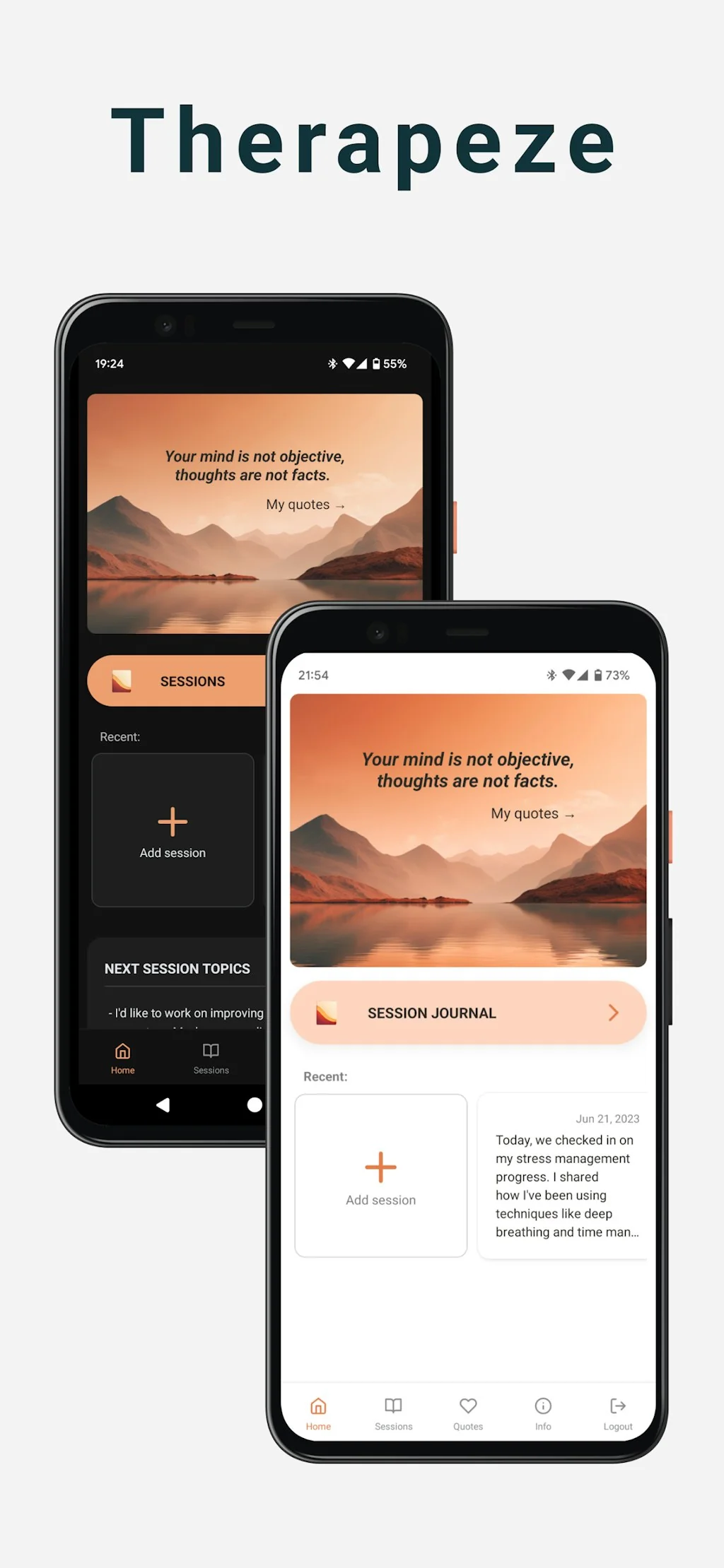Therapeze screenshot 1 of 3
