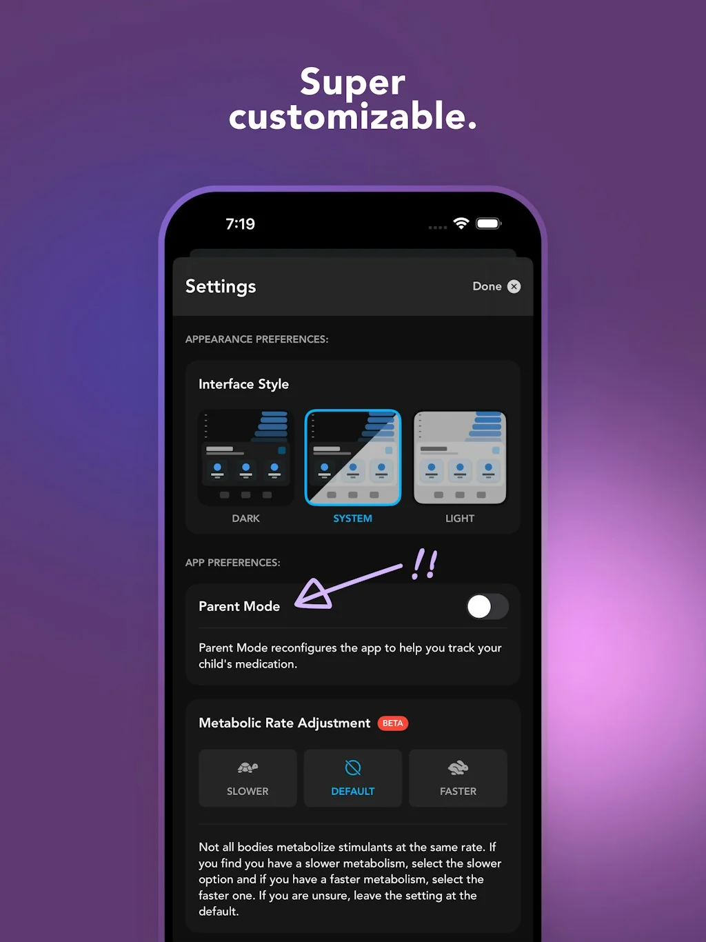 Theraview - Track ADHD Meds screenshot 5 of 6