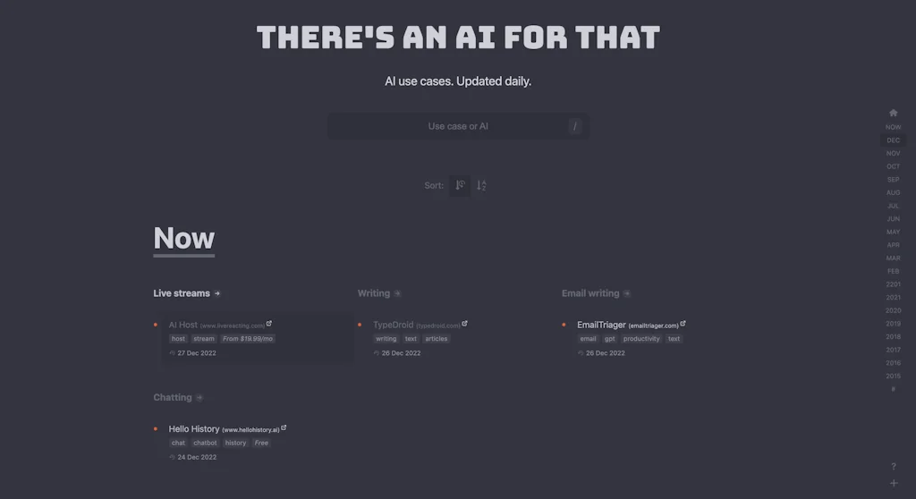 There's An AI For That screenshot 1 of 2