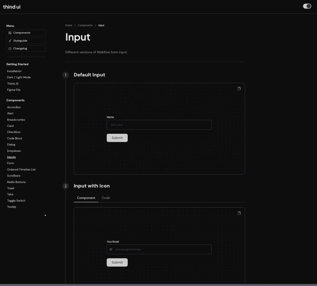 Thind UI screenshot 3 of 5